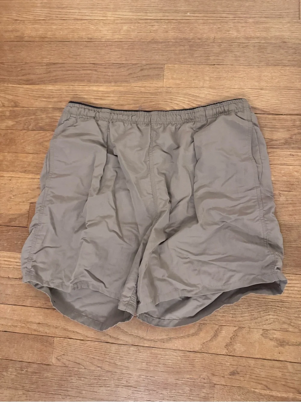 Bimini Bay Outfitters Men's Beige Gray Swim Trunks - Size Large b73